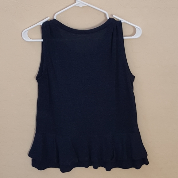 GAP Dark Blue Blouse Sleeveless - Picture 5 of 5